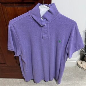 Ralph Lauren Lavender Polo with Green Accent